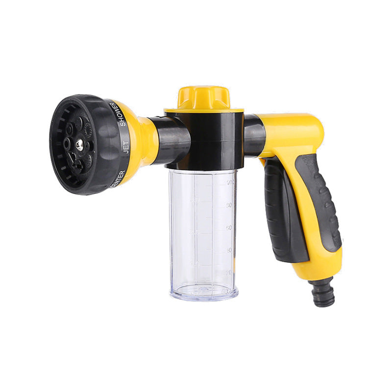 8-in-1 High Pressure Foam Spray Gun | Multi-Function Garden & Car Wash Nozzle