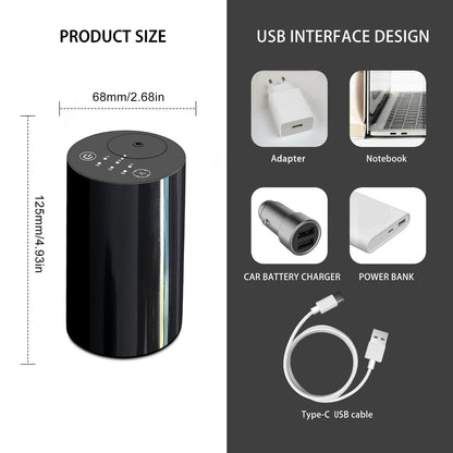 Aura Smart Diffuser | Intelligent Dual-Mode Nano Mist Humidifier