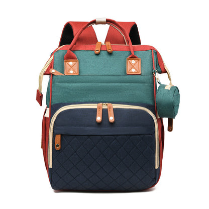 Large Capacity Diaper Bag | Waterproof Multi-Function Mom Backpack