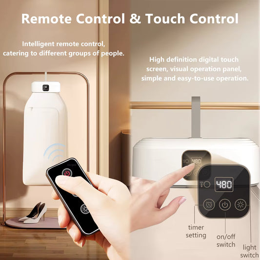 Smart-Dry Pro | Advanced Folding Clothes Dryer with Remote Control
