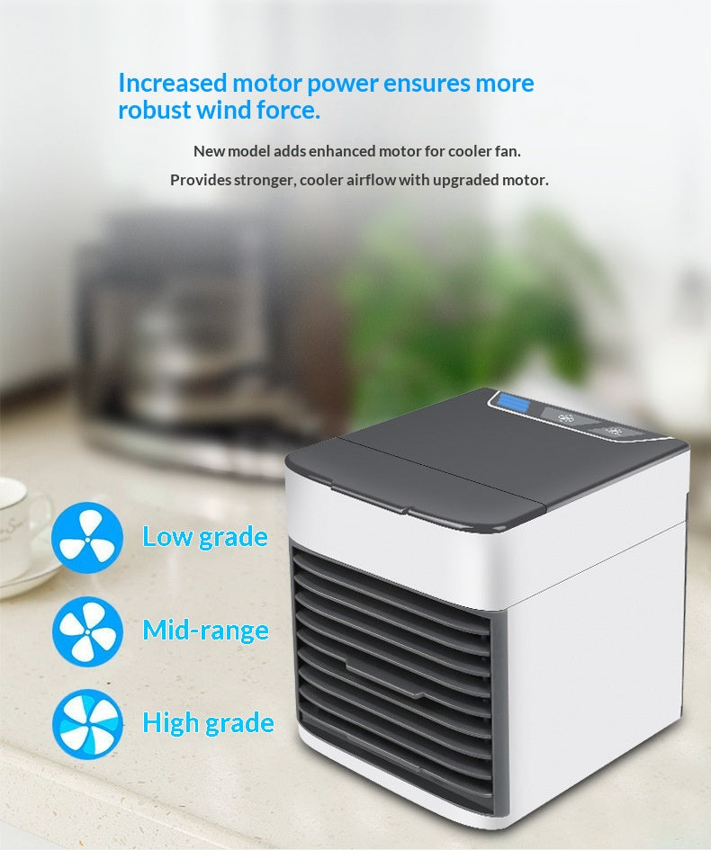 Portable Mini Air Cooler | Personal Desktop Fan & Cooler