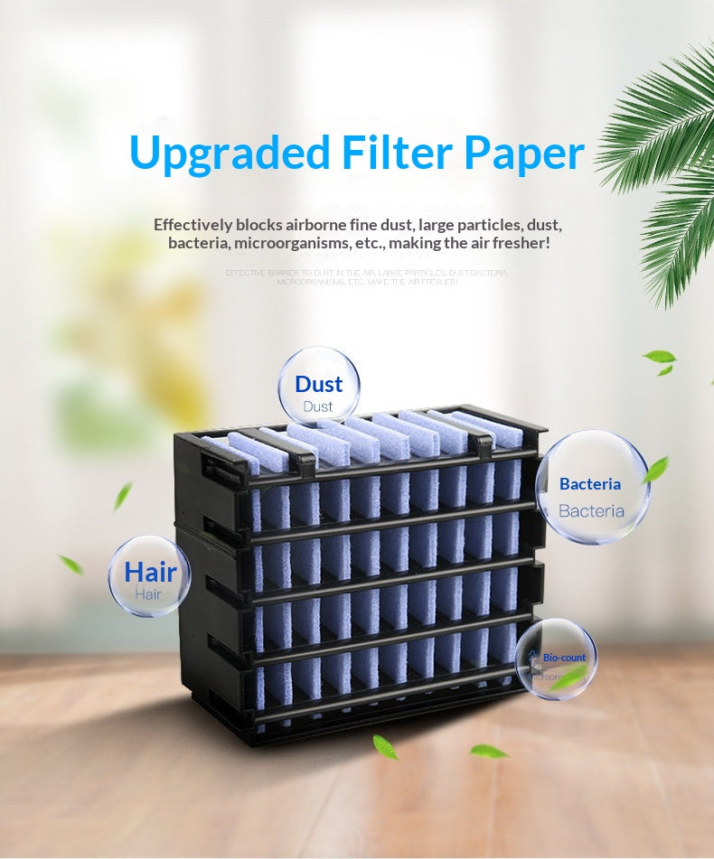Portable Mini Air Cooler | Personal Desktop Fan & Cooler