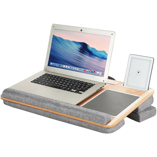 5-in-1 Ergonomic Laptop Lap Desk | Adjustable Stand with Mouse Pad & Phone Holder