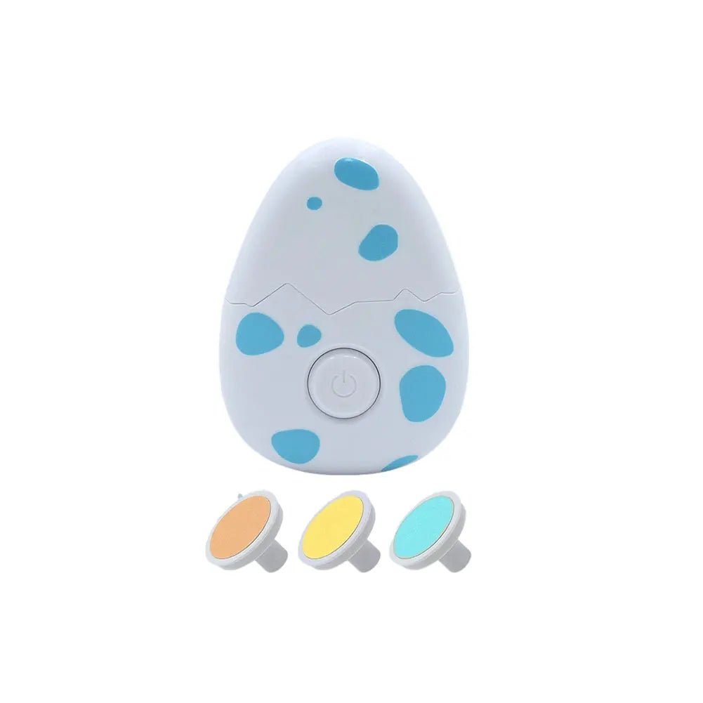 Children's Electric Nail Grinder | Baby Nail Trimmer, 3 or 6 Grinding Heads, Safe & Cute