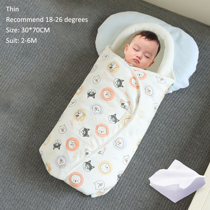 Premium 100% Cotton Newborn Baby Swaddle – Soft Swaddling Wrap & Sleepsack