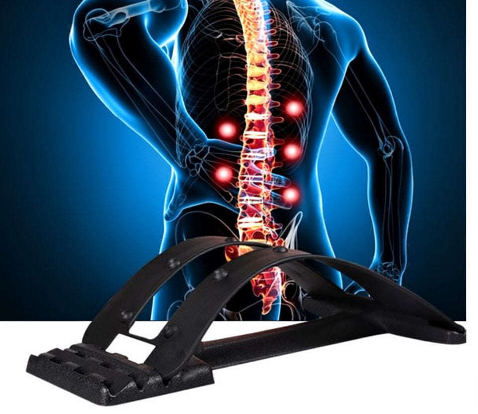 Ergonomic Lumbar Support & Waist Traction Device – 26° Arch for Back Pain Relief