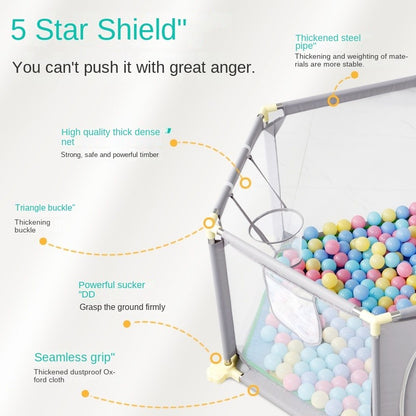 Modern Baby Activity Playpen | Premium Indoor Safety Fence & Toddler Play Area