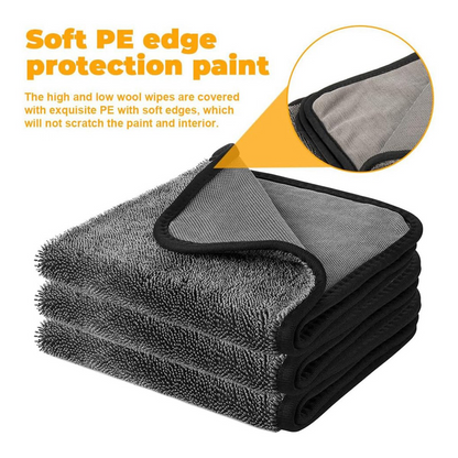 ✨ Ultimate Multi-Purpose Microfiber Towel | Ultra-Absorbent Chenille & Coral Fleece