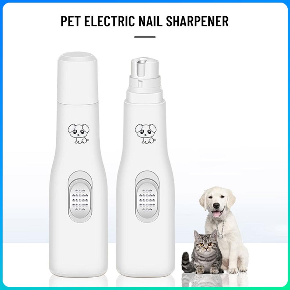 🐾 Painless Pet Nail Grinder – Quiet & Portable Electric Trimmer ⚡