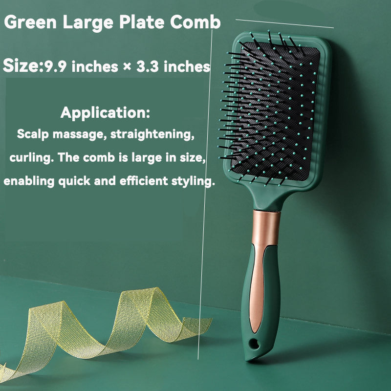 Advanced Airbag Scalp Comb | Non-Slip Massage Teeth for All Hair Types