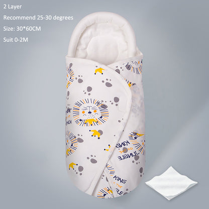 Premium 100% Cotton Newborn Baby Swaddle – Soft Swaddling Wrap & Sleepsack