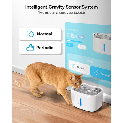 🌐 Smart AI Cat Water Fountain | App-Controlled & Health Monitoring 🐾