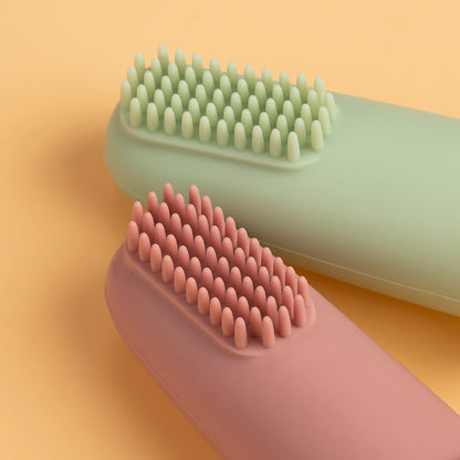 BPA-Free Silicone Baby Finger Toothbrush – Food-Grade Oral Care for Infants & Toddlers