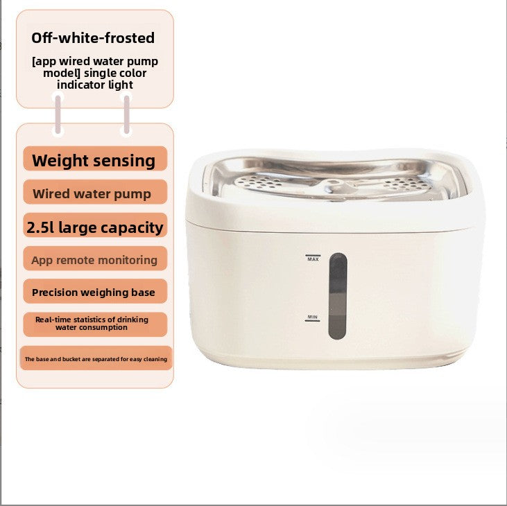 🌐 Smart AI Cat Water Fountain | App-Controlled & Health Monitoring 🐾