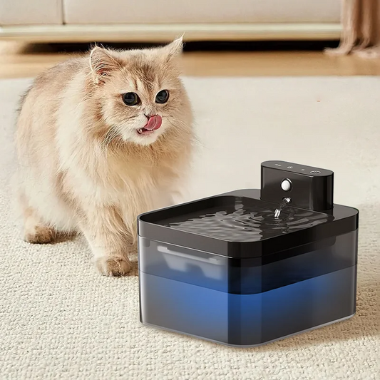 🐾 Automatic Cat & Dog Water Fountain (2.2L) | Silent & Battery Powered! 💧