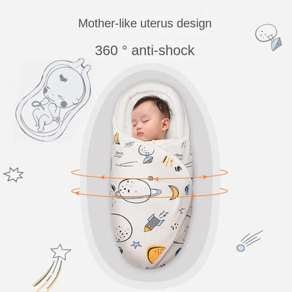 Premium 100% Cotton Newborn Baby Swaddle – Soft Swaddling Wrap & Sleepsack