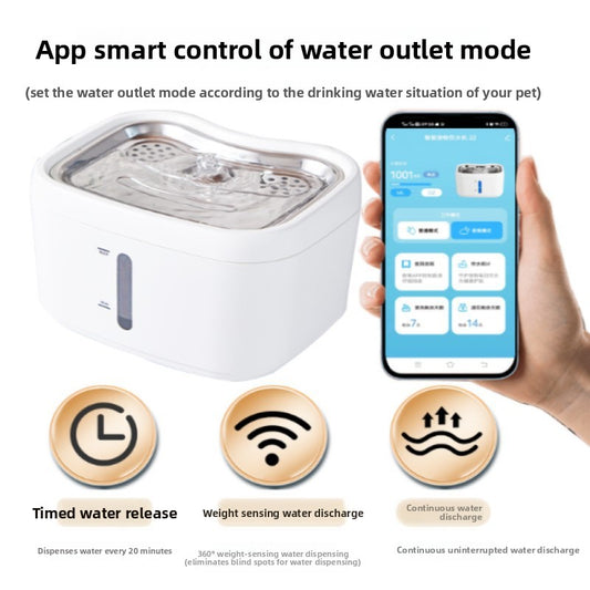 🌐 Smart AI Cat Water Fountain | App-Controlled & Health Monitoring 🐾