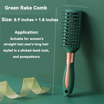 Advanced Airbag Scalp Comb | Non-Slip Massage Teeth for All Hair Types
