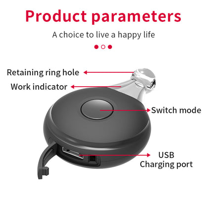 🛡️ Advanced Ultrasonic Pest Repeller | USB Rechargeable | 8-Band Intelligent Frequency