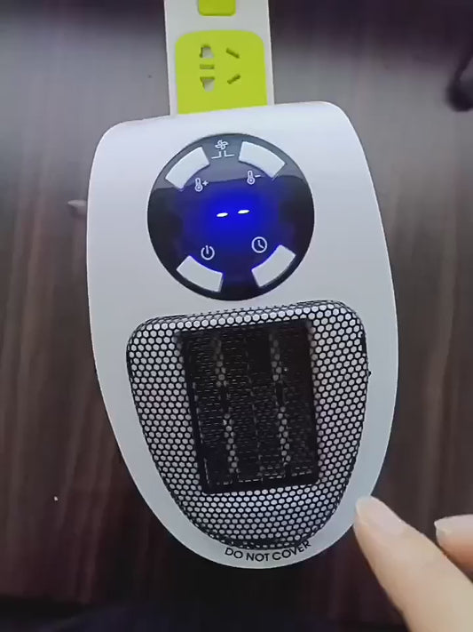 500W Smart Ceramic Heater | Energy-Efficient Personal Radiator with Remote