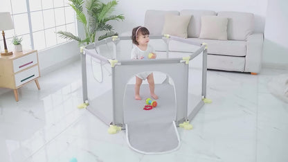 Modern Baby Activity Playpen | Premium Indoor Safety Fence & Toddler Play Area