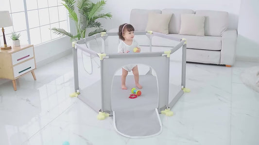 Modern Baby Activity Playpen | Premium Indoor Safety Fence & Toddler Play Area