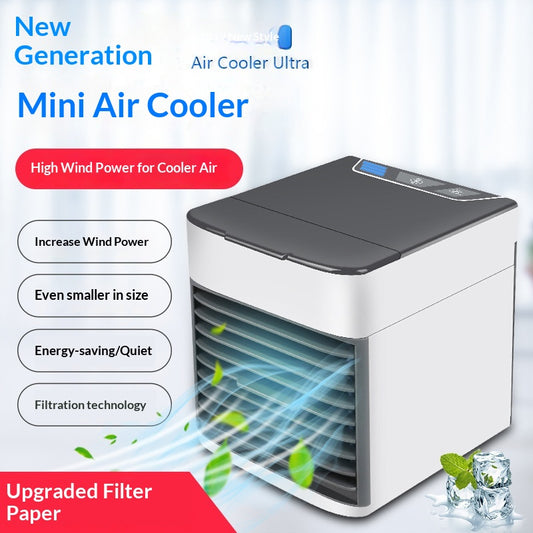 Portable Mini Air Cooler | Personal Desktop Fan & Cooler
