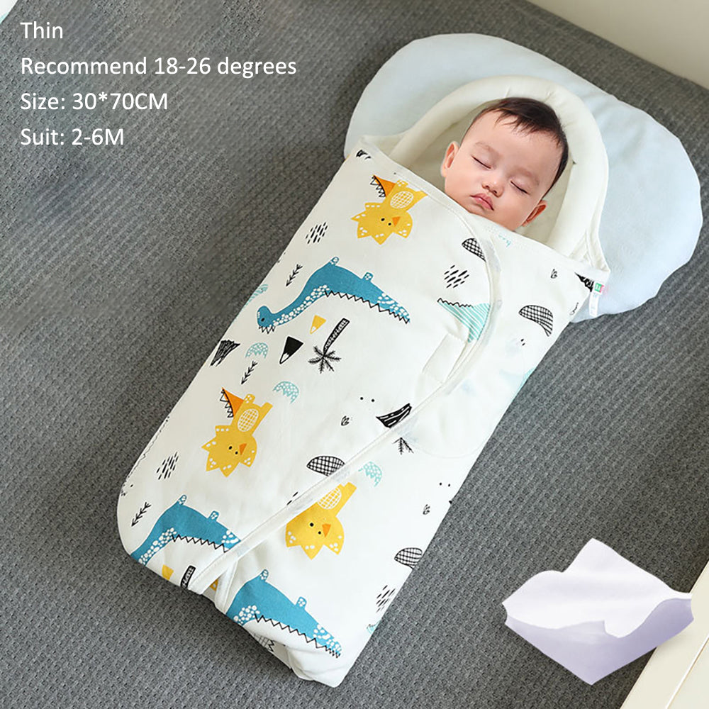 Premium 100% Cotton Newborn Baby Swaddle – Soft Swaddling Wrap & Sleepsack