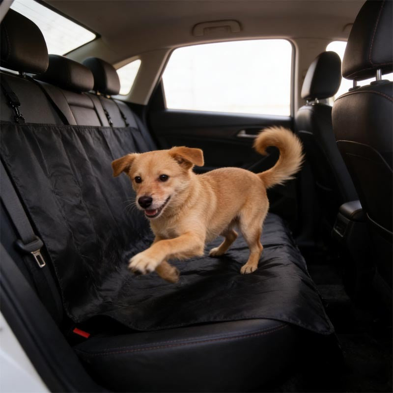 🐾 Travel in Comfort! Elevated Dog Car Seat Cover – The Ultimate Pet Travel Throne 🚗