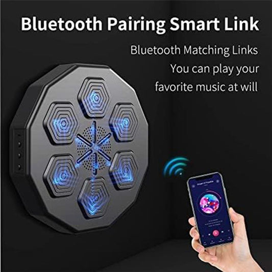 Smart Bluetooth Music Boxing Machine | Wall-Mounted Home Boxing Trainer