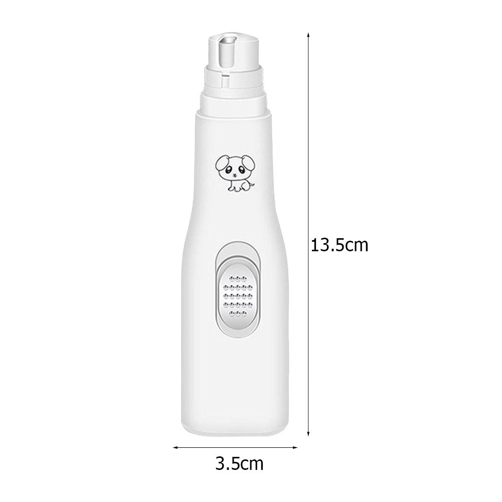 🐾 Painless Pet Nail Grinder – Quiet & Portable Electric Trimmer ⚡