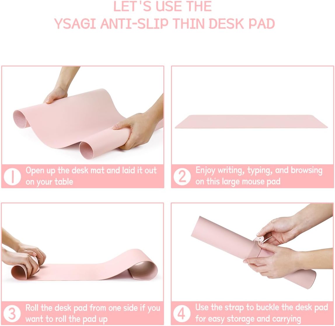 1200x600mm Premium Gaming Mousepad | Large PU Leather Desk Mat