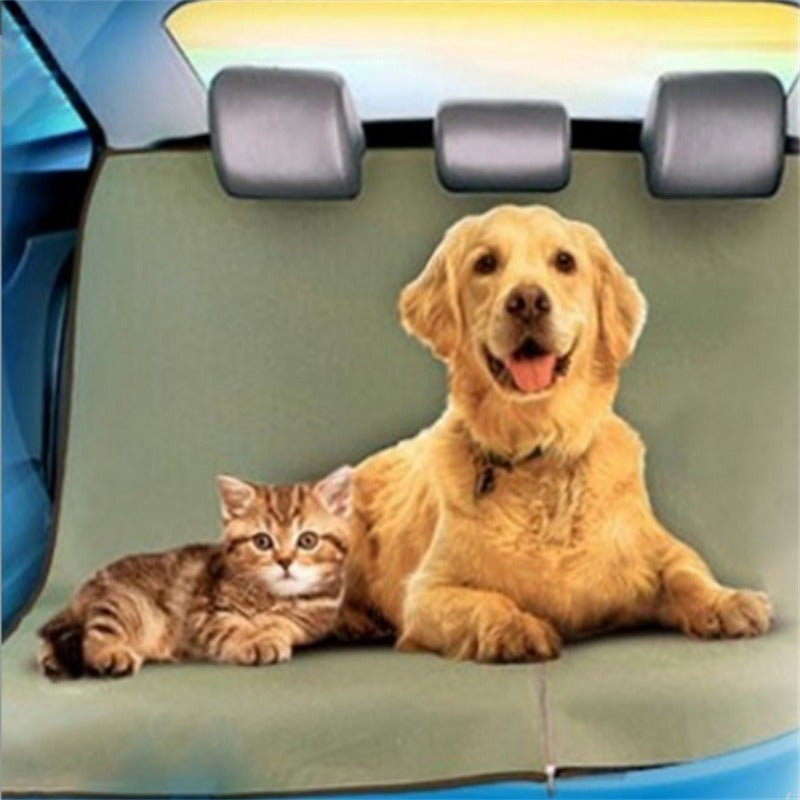 🐾 Travel in Comfort! Elevated Dog Car Seat Cover – The Ultimate Pet Travel Throne 🚗