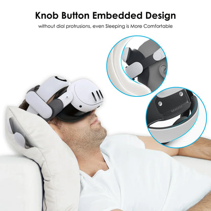 BOBOVR S3 Pro Battery Head Strap for Meta Quest 3 & 3S – 10,000mAh Hot-Swap with Active Cooling